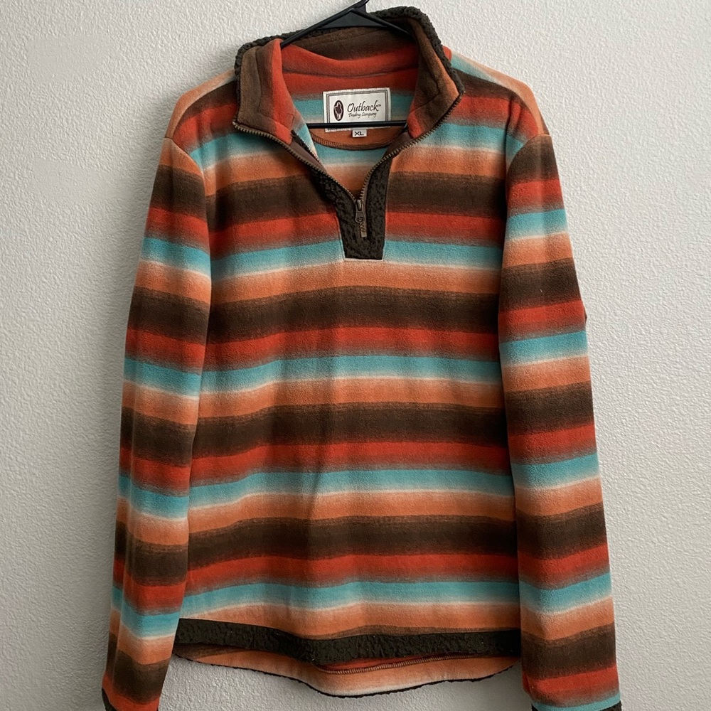 Serape half zip